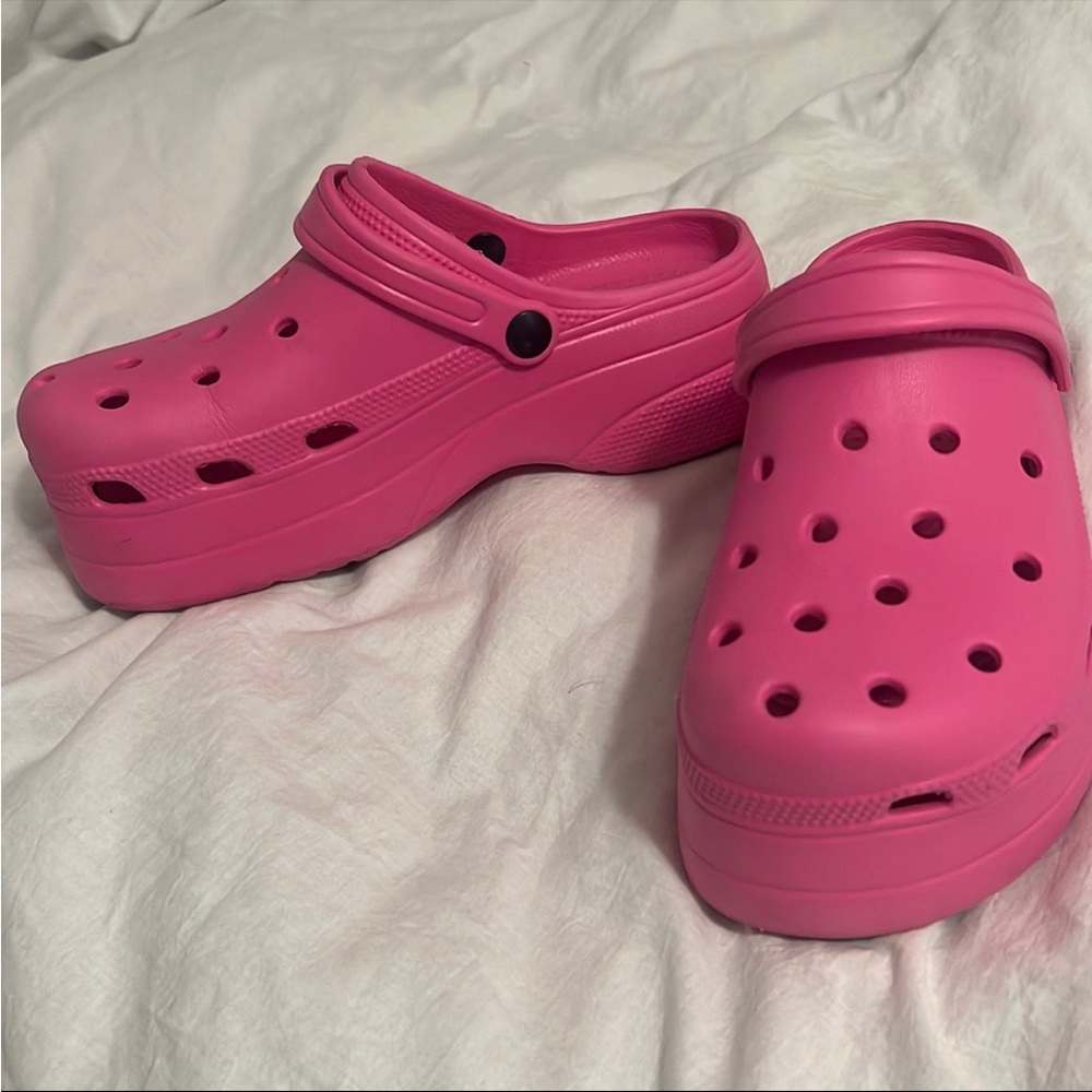 Sz 10 Platform Clogs